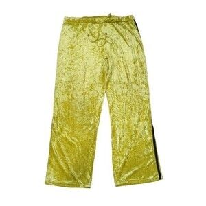 - Midnight Velvet Women's Yellow Straight  Leg Pants  Size 2 X